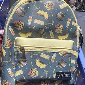 Harry Potter BioWorld Backpack, Slate Blue & Cream